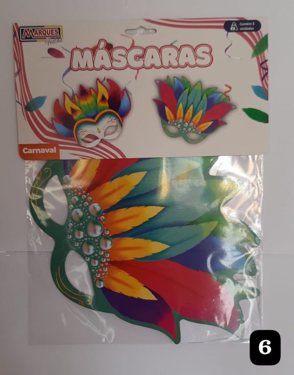 Mascara veneza c/perolas c/2