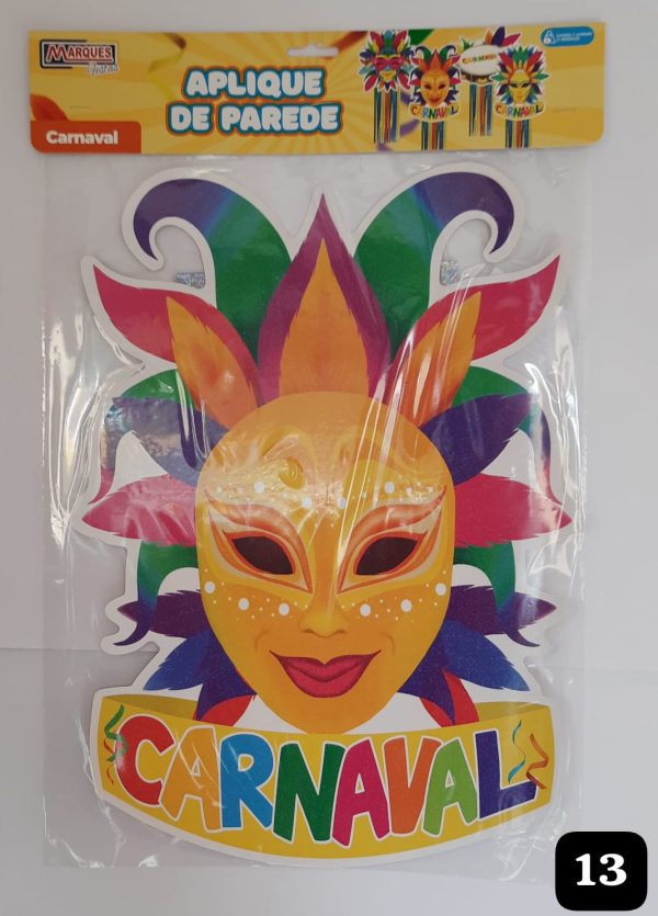 Aplique aplique máscara de carnaval