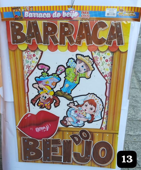 Painel Barraca do Beijo