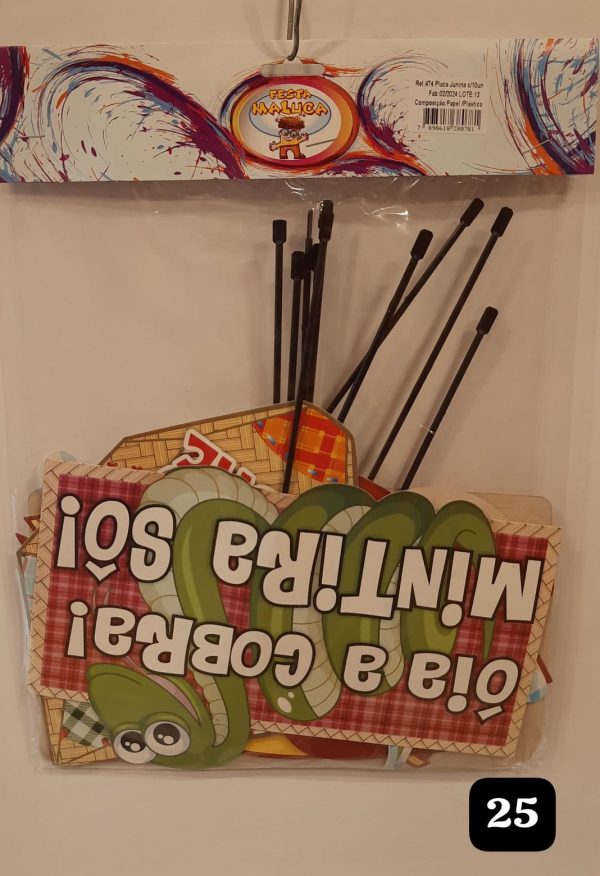 Placa junina c/ 10 - Image 2