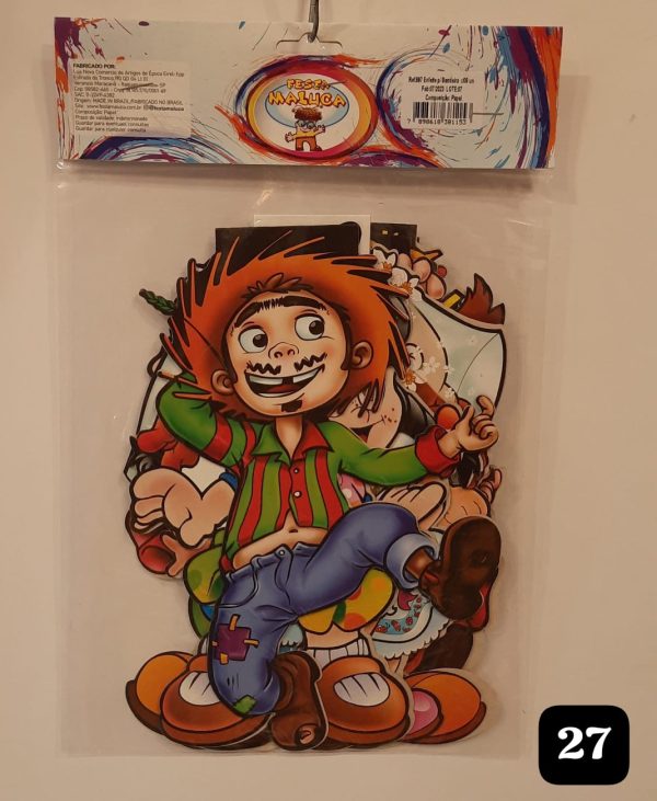 Enfeite para bandeirinhas c/ 8